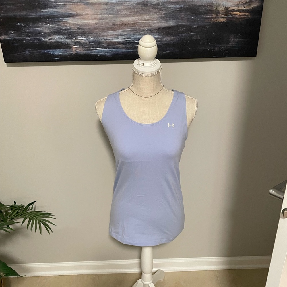 Under Armour Heat Gear work out tank w/shelf bra